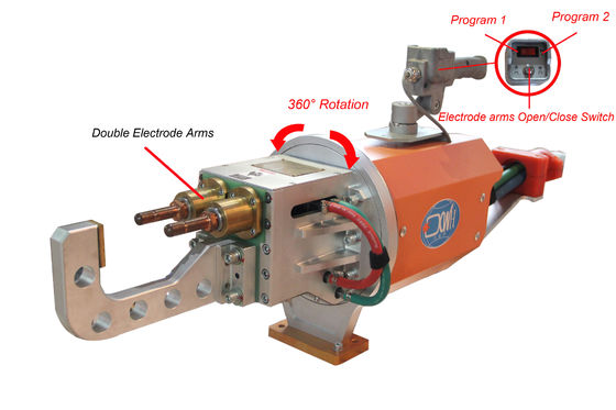 ポータブルスポット溶接機 2電極,0.5mpa シングルフェーズスポット溶接機