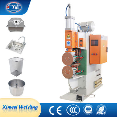 半自動 Cnc 溶接器 抵抗 チン缶 円形側縫い 溶接 機械